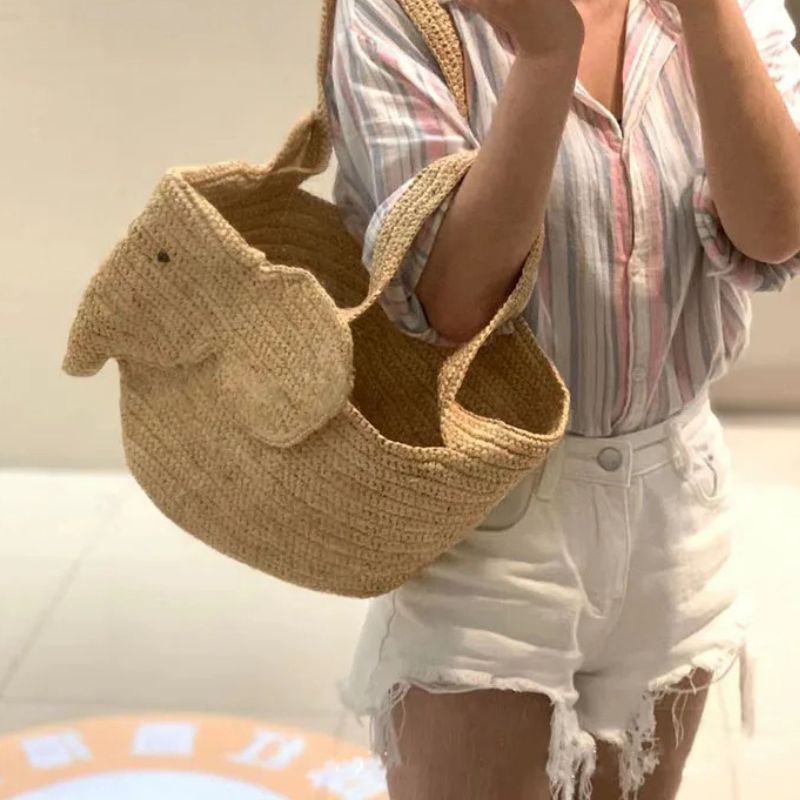 Bolsa de Palha Elefante