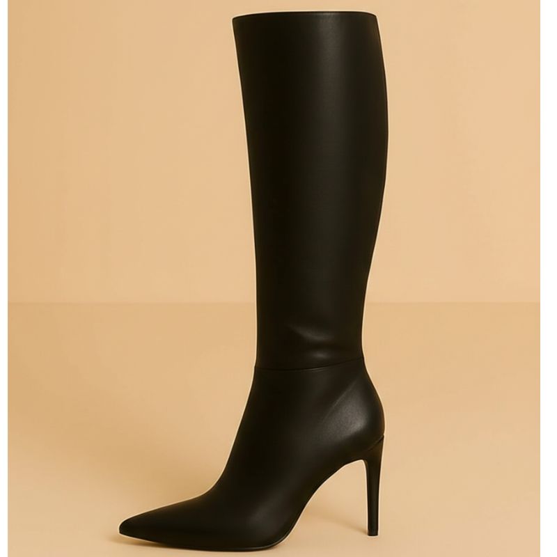 Bota Feminina Cano Longo Salto Fino