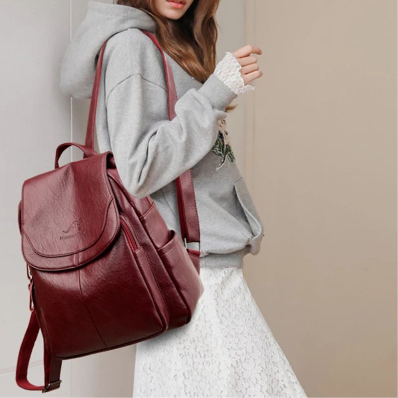 Mochila Feminina Pequena Cherry