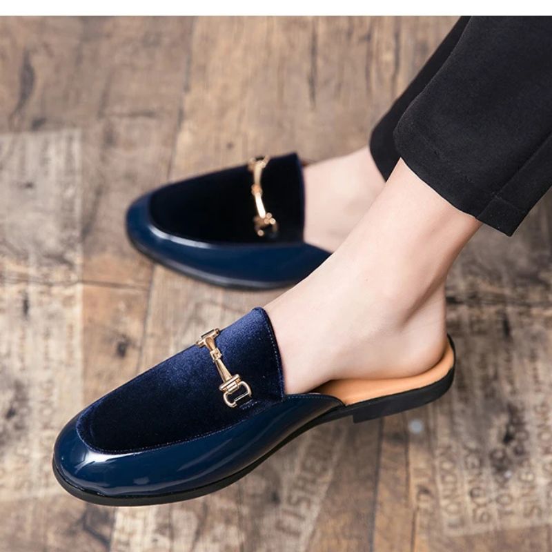 Mule Feminina Mocassim Preto