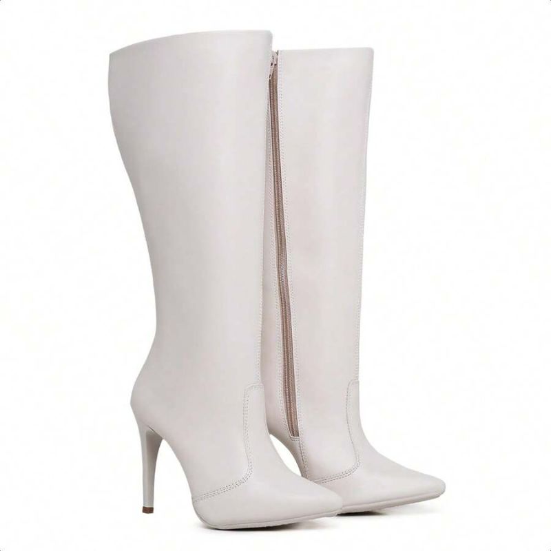 Bota Feminina Cano Longo Salto Fino