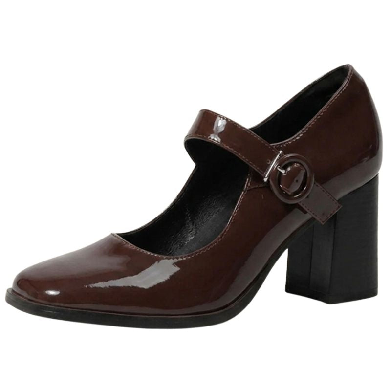 Sapato Mary Jane Britânico Retro