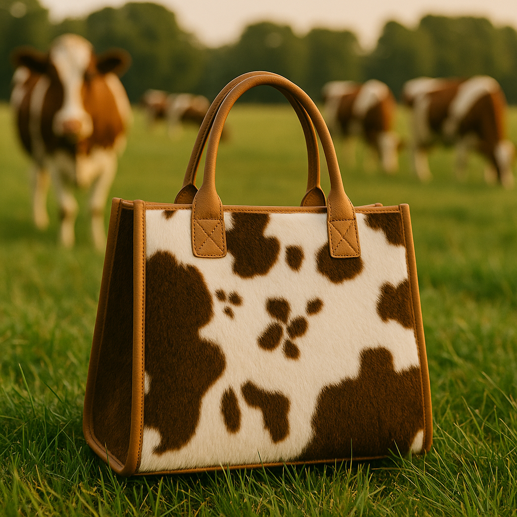 Bolsa Animal Print Pelucia