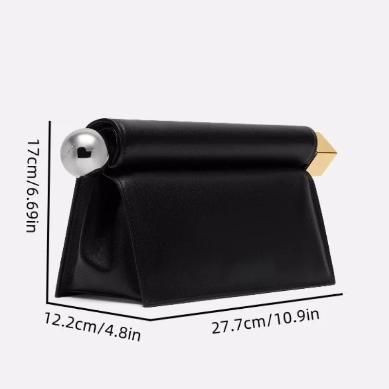 Bolsa Clutch preta