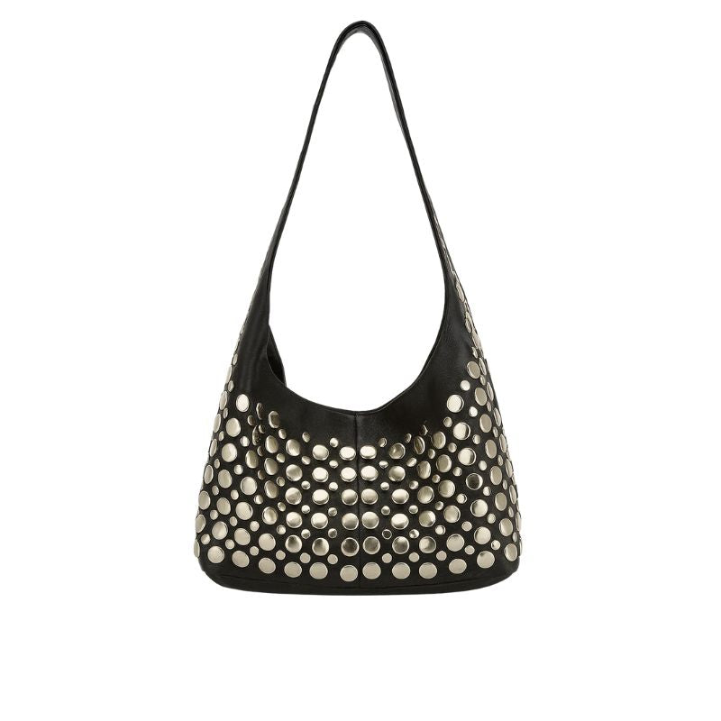 Bolsa Feminina Média Tachas