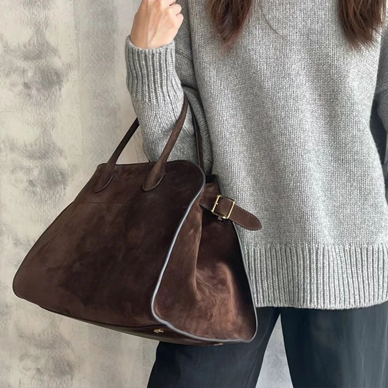 Bolsa Grande Feminina Camurça