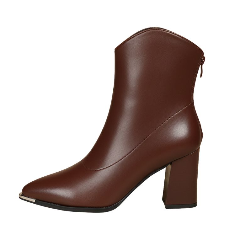 Bota Feminina Cano Curto Biqueira