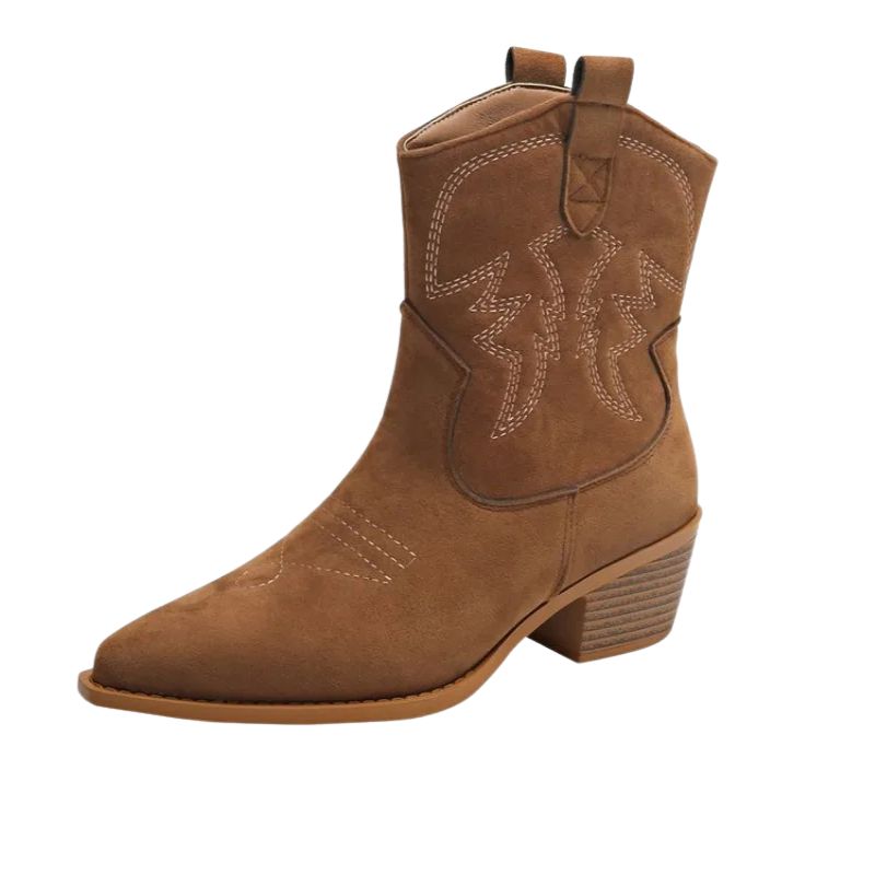 Bota Feminina Texana Cano Curto