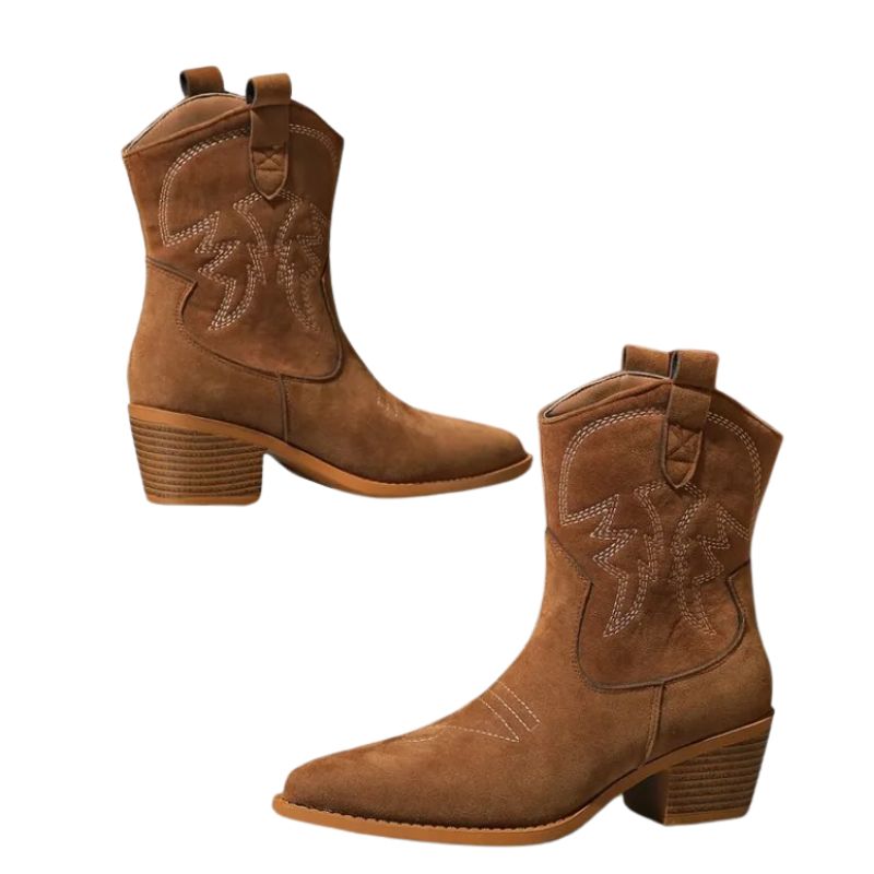Bota Feminina Texana Cano Curto