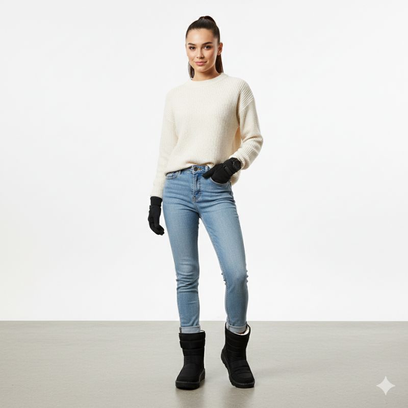 Botina Feminina Cano Curto