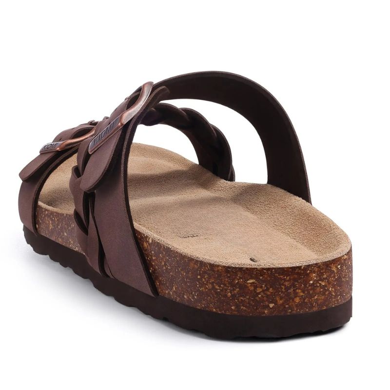 Sandália Papete Feminina Trança