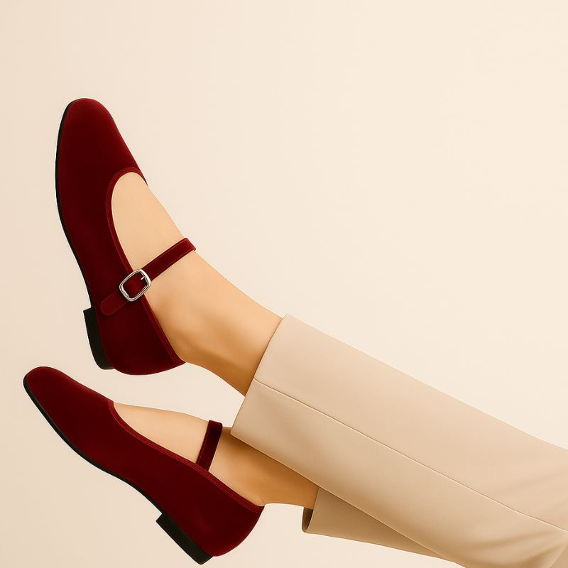 Sapatilha Feminina Confortável de Veludo