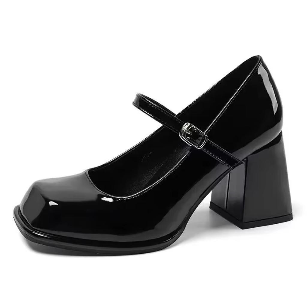 Sapato Mary Jane Salto Alto Vintage
