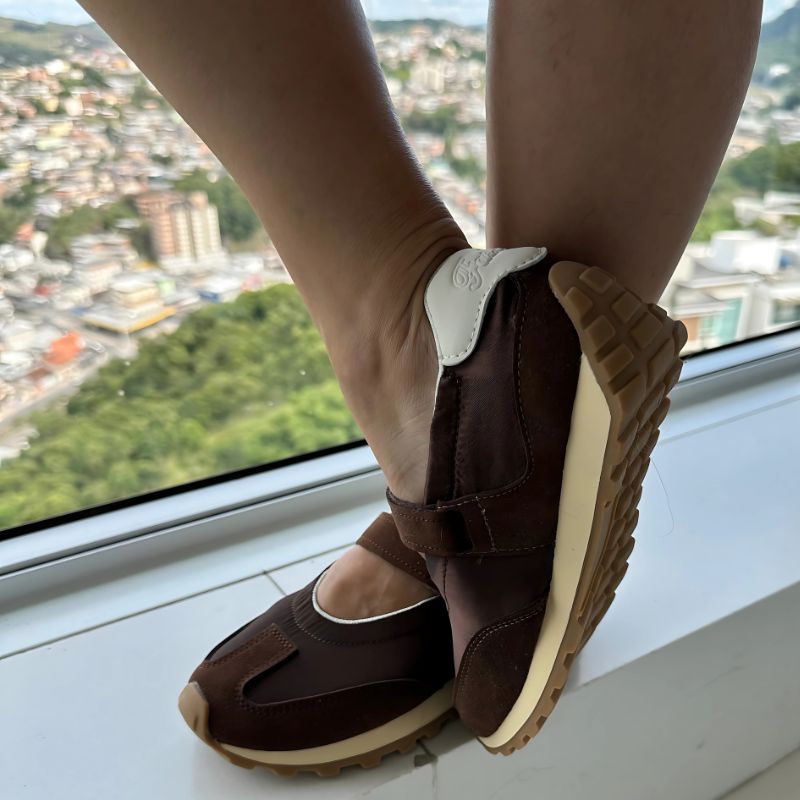 Tênis Sapatilha casual Boho