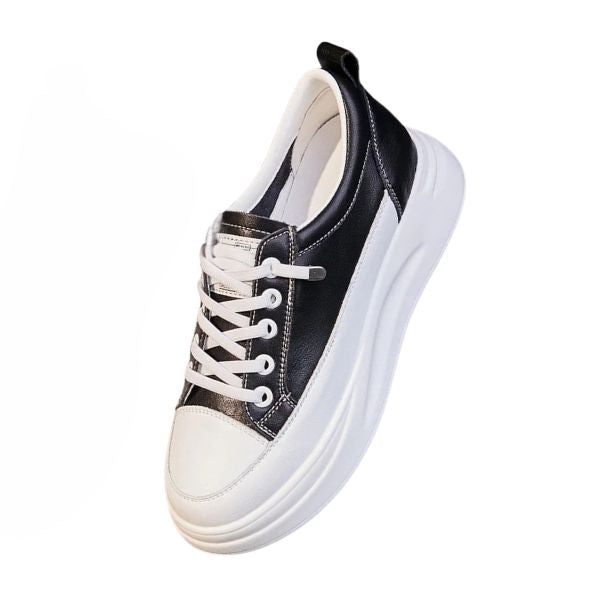 Tenis Branco Feminino Plataforma