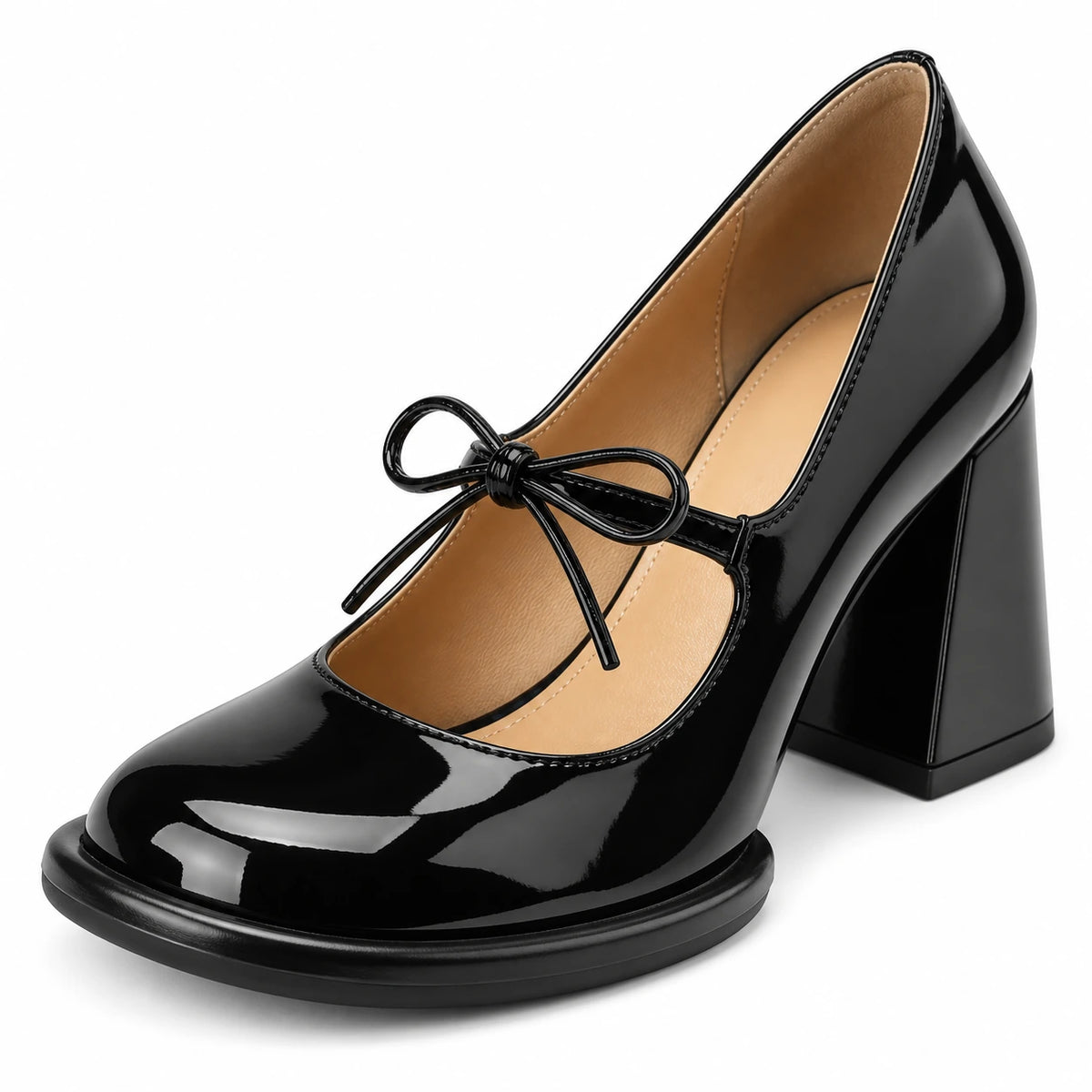 Detalhe do Mary Jane Celine preto